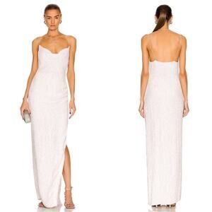Retrofete White Maxi Dress